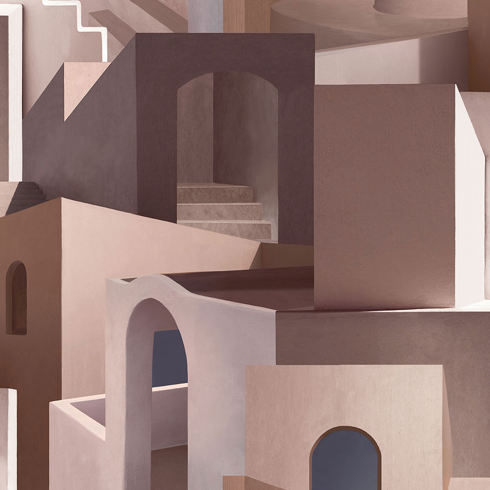 Grafische Tapete 3D, Vliestapete M46805, Arty, Ugépa