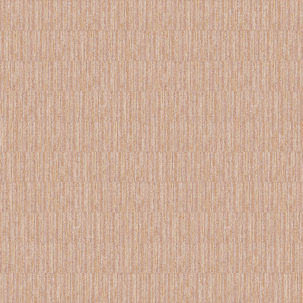 Braun-orange Tapete - Bambusimitat 6509-4, Batabasta, ICH Wallcoverings