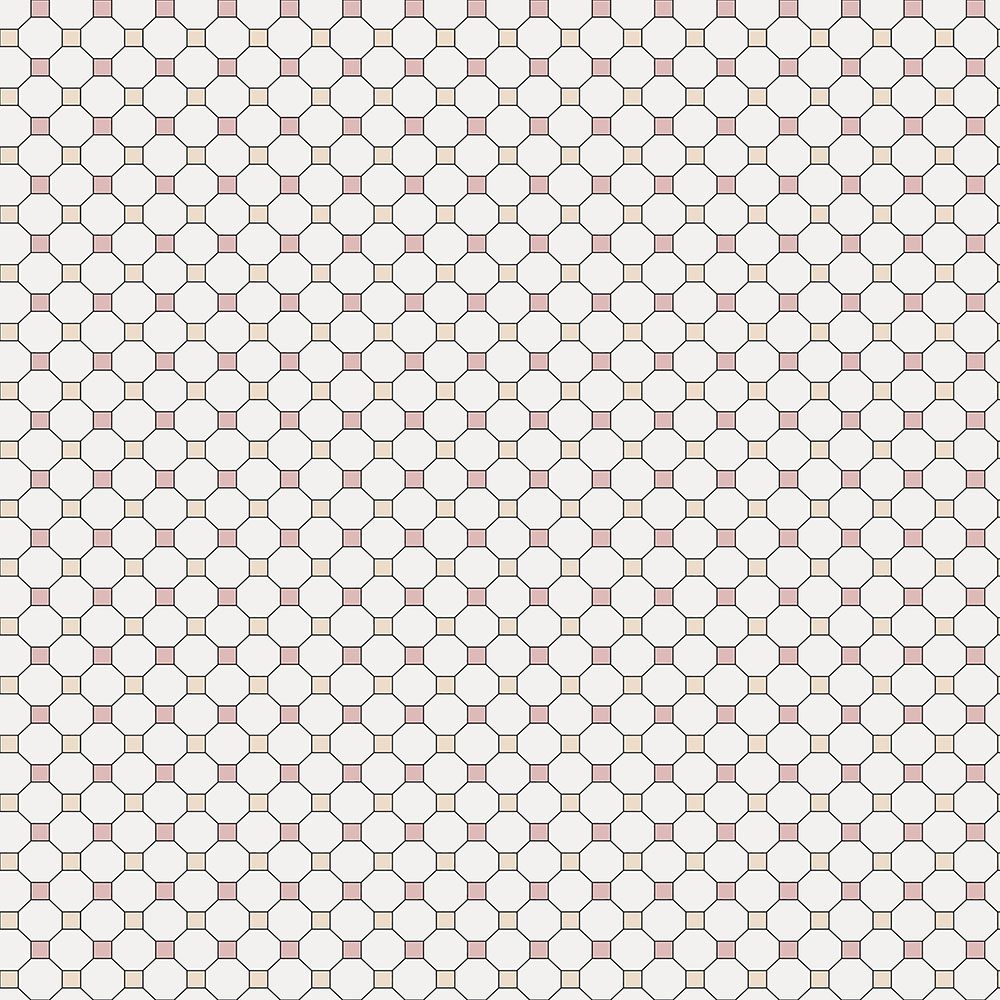 Vliestapete, buntes Mosaik 6504-4, Batabasta, ICH Wallcoverings