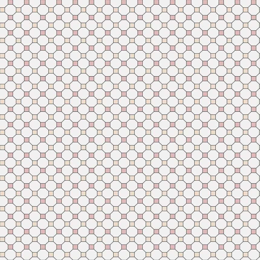 Vliestapete, buntes Mosaik 6504-4, Batabasta, ICH Wallcoverings