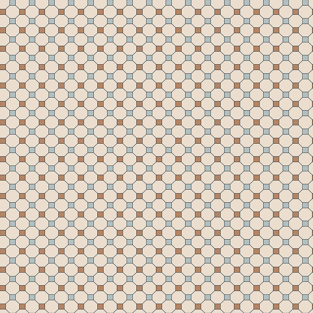 Vliestapete, buntes Mosaik 6504-1, Batabasta, ICH Wallcoverings