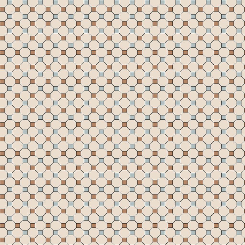 Vliestapete, buntes Mosaik 6504-1, Batabasta, ICH Wallcoverings