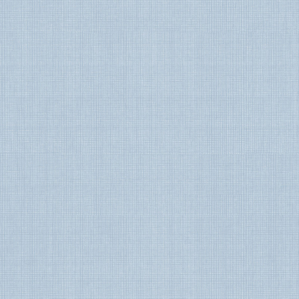 Blaue einfarbige Tapete - Stoffimitation 7010-4, Noa, ICH Wallcovering