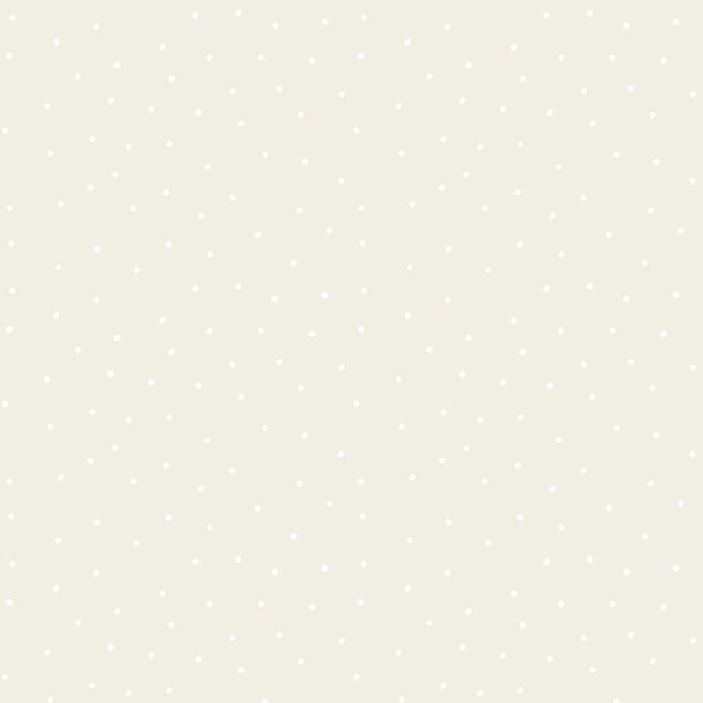 Beigefarbene Tapete - weiße Tupfen 7007-2, Noa, ICH Wallcoverings