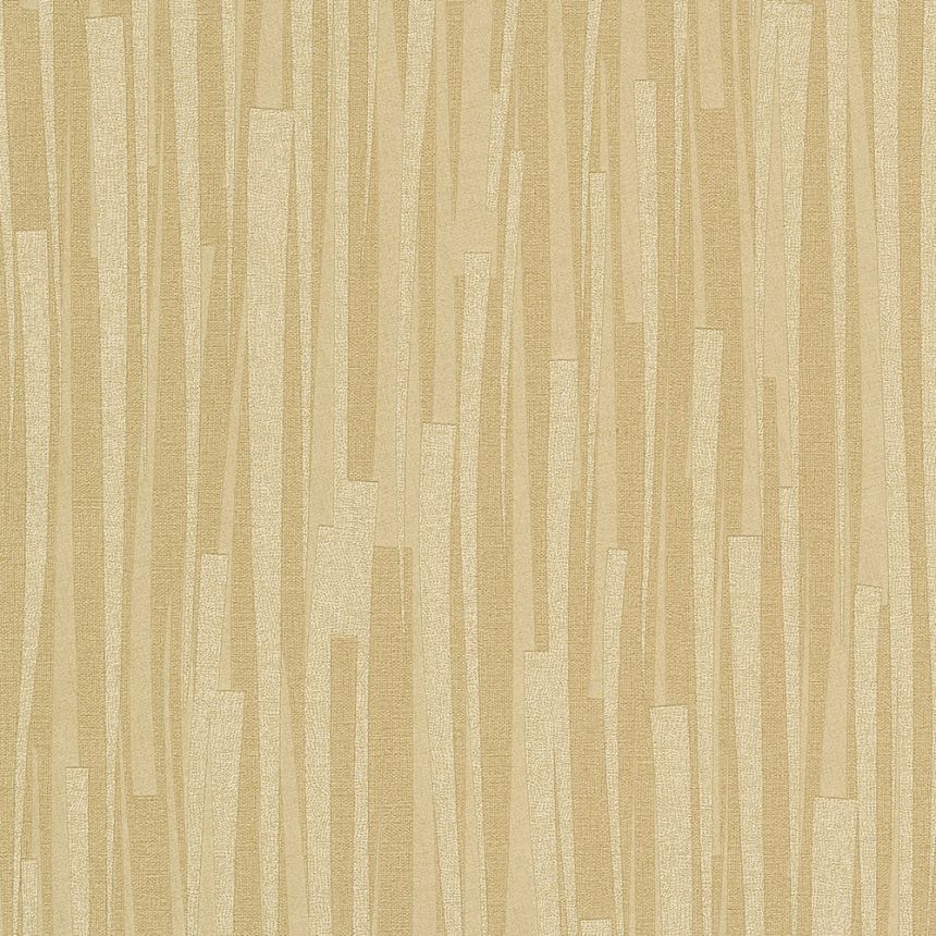 Beige gestreifte Tapete 32108, Textilia, Limonta