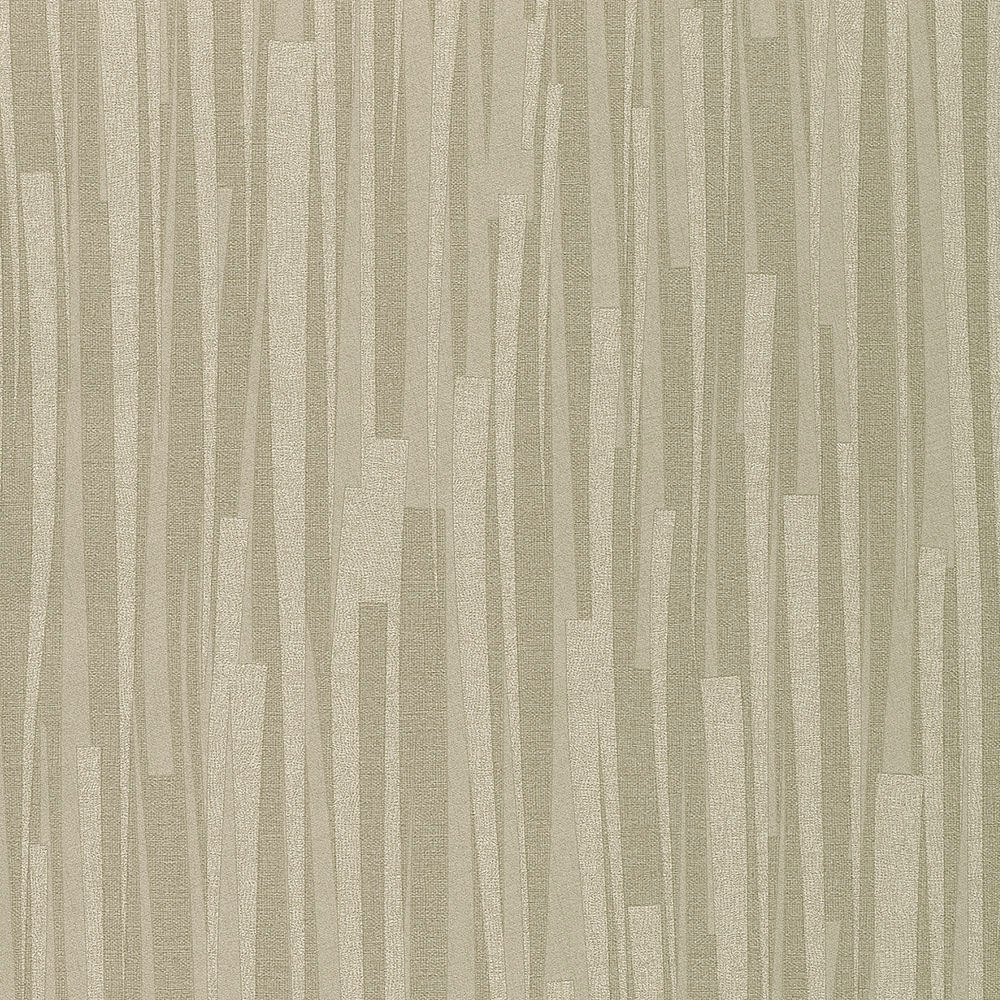 Graugrüne gestreifte Tapete 32105, Textilia, Limonta