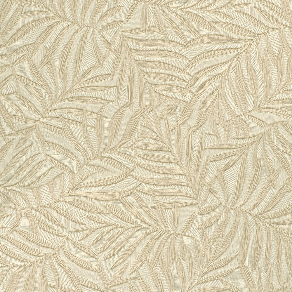 Beige Tapete, Natur - Blätter 31803, Textilia, Limonta