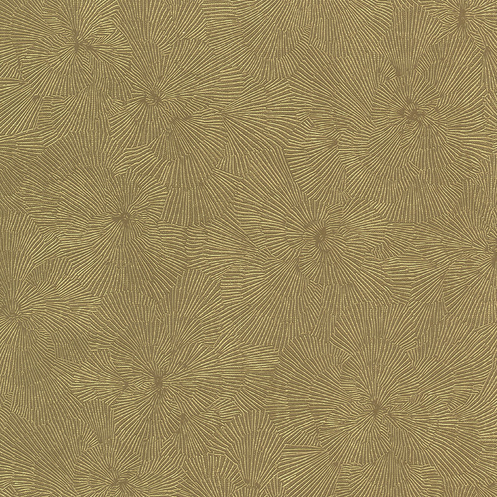 Braune Tapete mit Blumen 32008, Textilia, Limonta