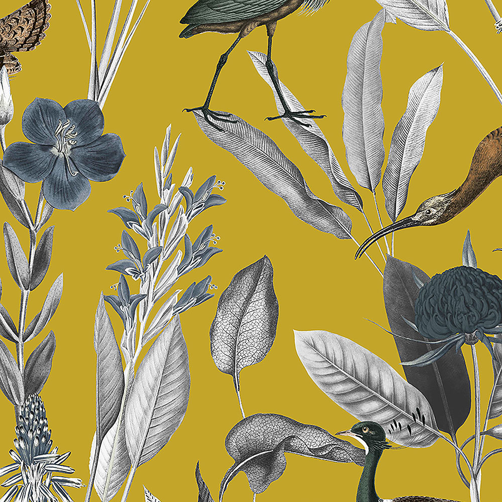 Tapete mit Reihern 111720, Genesis, Graham & Brown