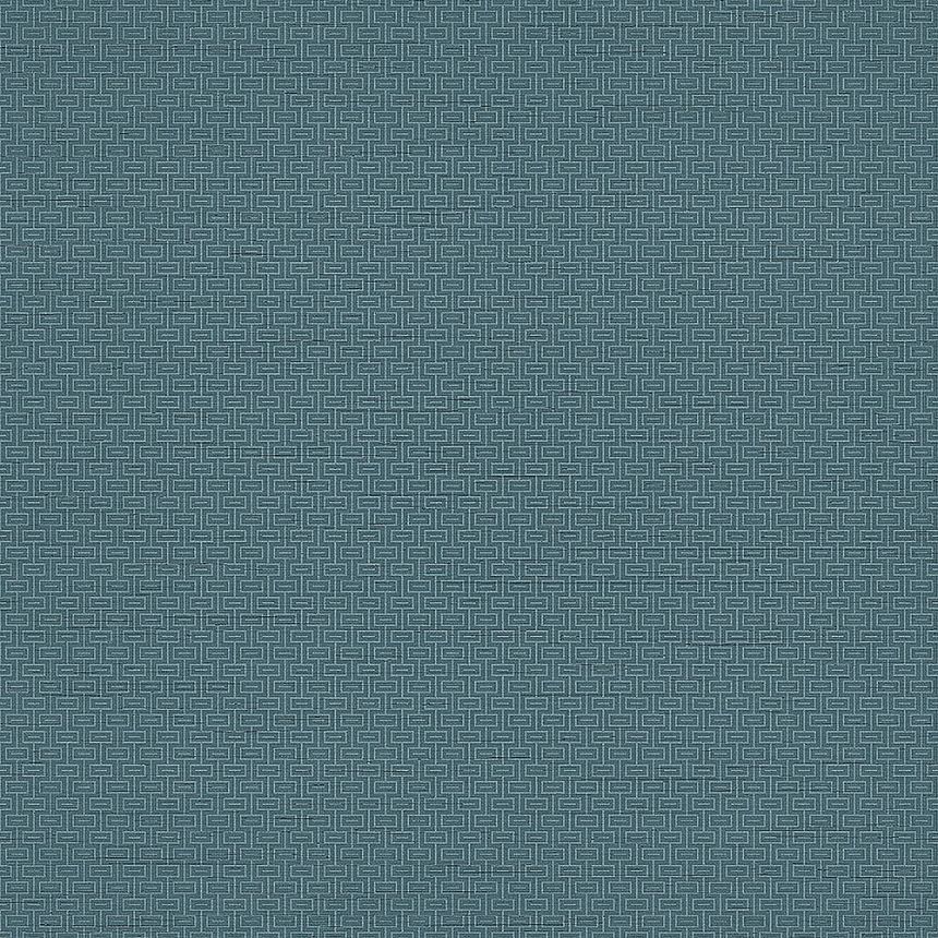 Blaue Luxustapete, geometrisches Muster GR322509, Grace, Design ID
