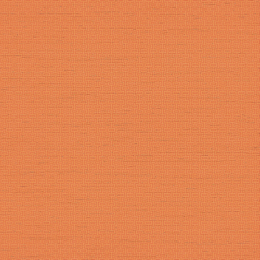 Orangefarbene Luxustapete mit geometrischen Mustern GR322508, Grace, Design ID