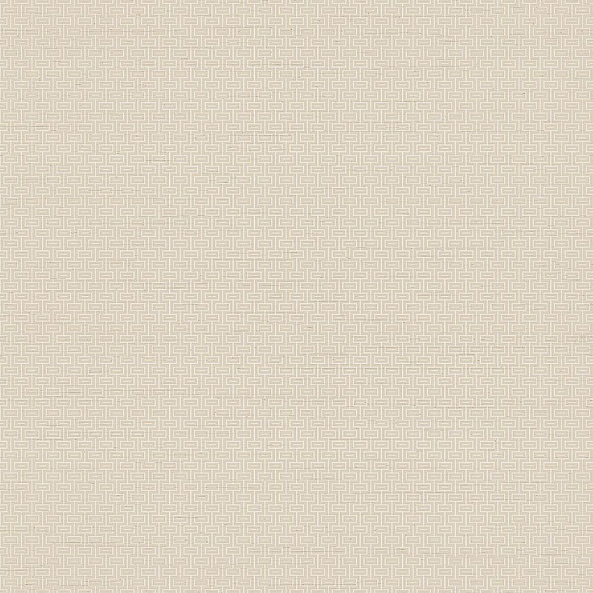 Cremefarbene Luxustapete mit geometrischen Mustern GR322502, Grace, Design ID