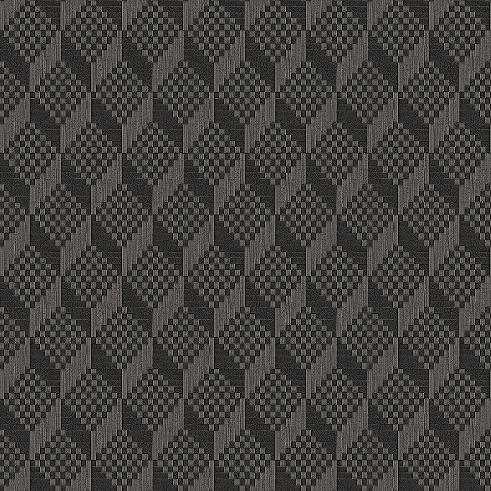 Grau-schwarze Luxustapete 3d GR322309, Grace, Design ID