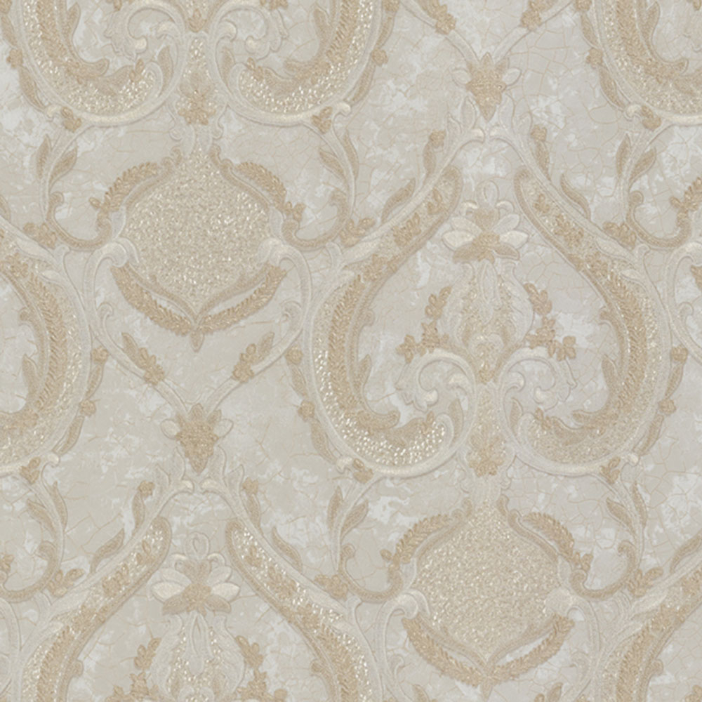 Luxus beige-goldene Barocktapete M31911, Magnifica Murella, Zambaiti Parati