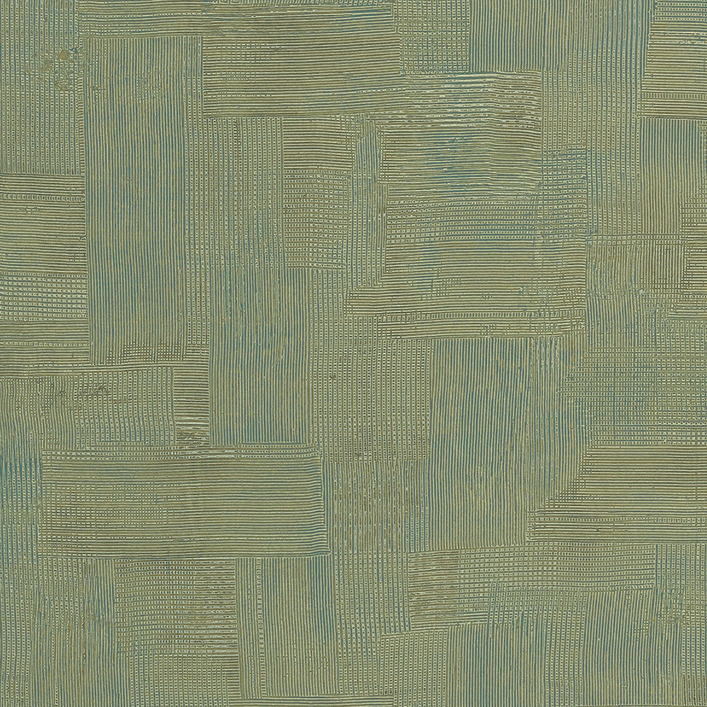 Geometrische Luxustapete Gold, 64515, Materea, Limonta