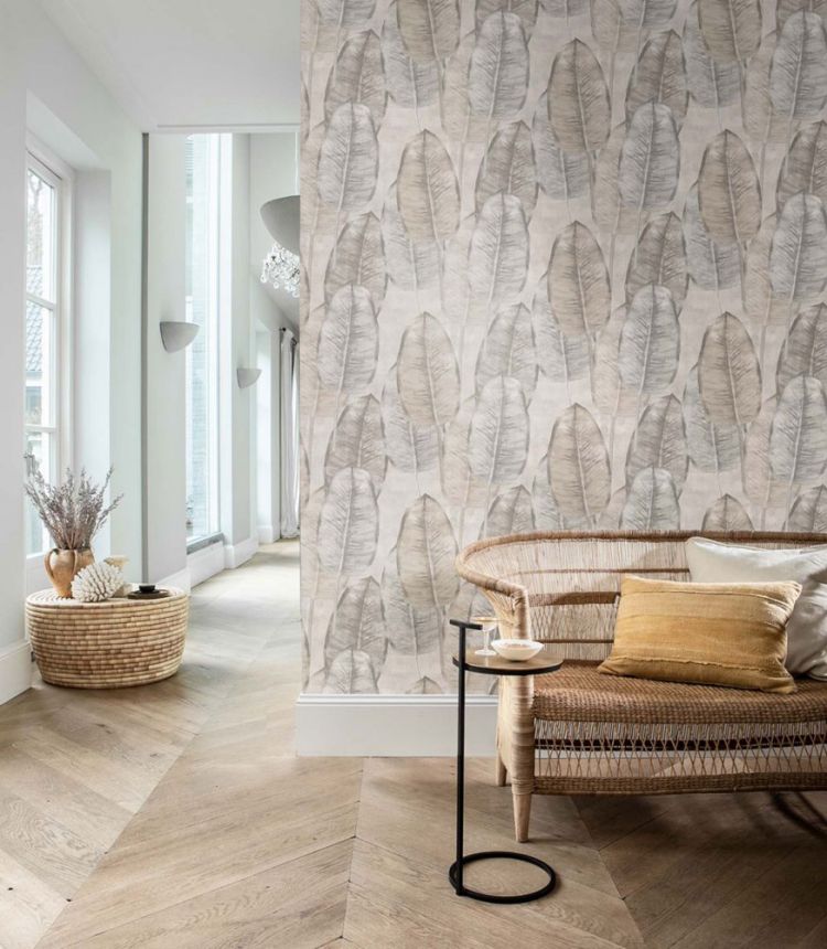 Strukturtapete, Blätter TA25080 Tahiti, Decoprint