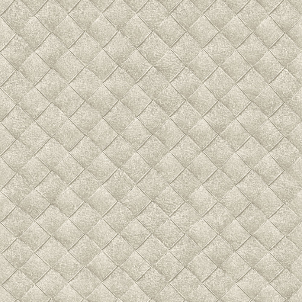 Beige Tapete, Lederimitat TA25070 Tahiti, Decoprint