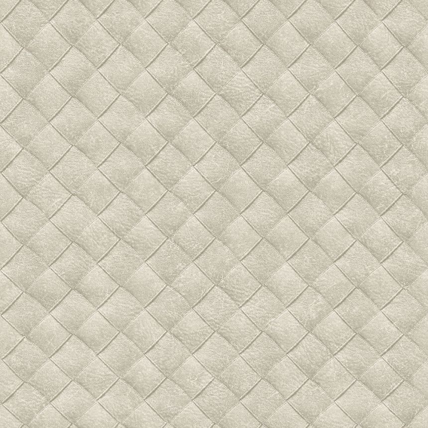 Beige Tapete, Lederimitat TA25070 Tahiti, Decoprint