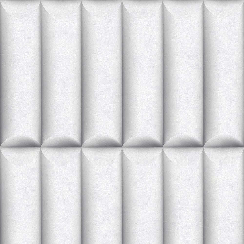 Geometrische Tapete 3D, grau, AF24544, Affinity, Decoprint