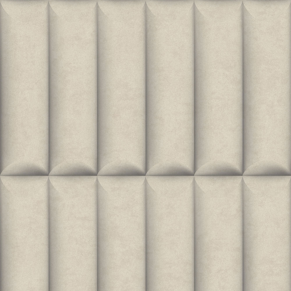 Geometrische Tapete 3D, beige, grau, AF24543, Affinity, Decoprint