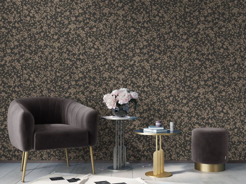 Blaue Tapete, Blumen, M52414, Adéle, Ugépa