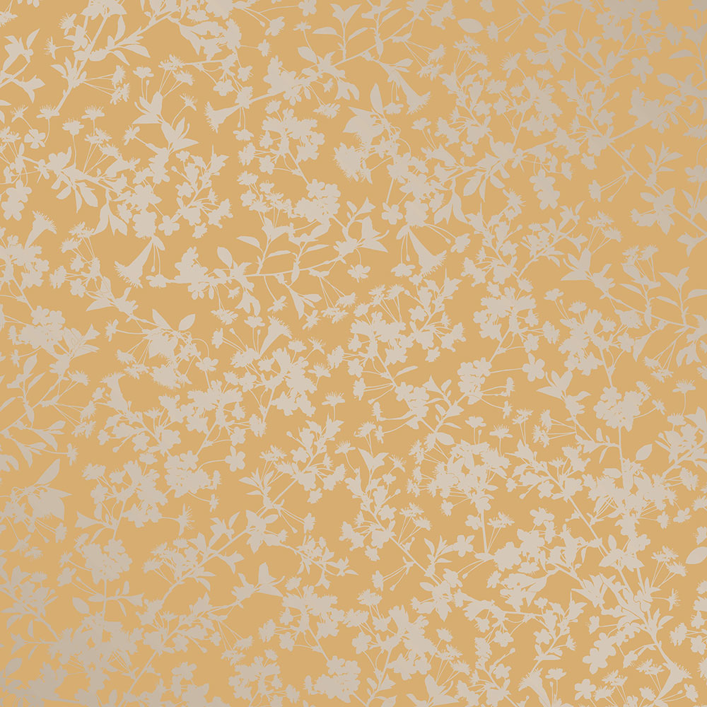 Gelbe Tapete, Blumen, M52402, Adéle, Ugépa