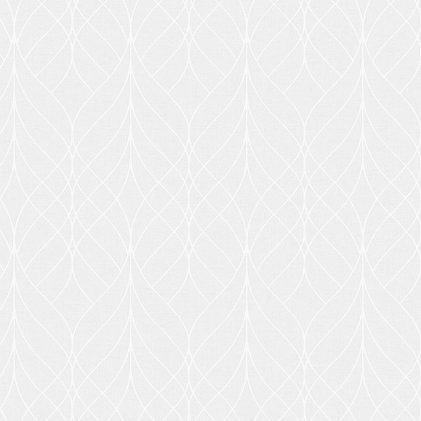 Graue Tapete mit geometrischen Mustern, M41990D, Adéle, Ugépa