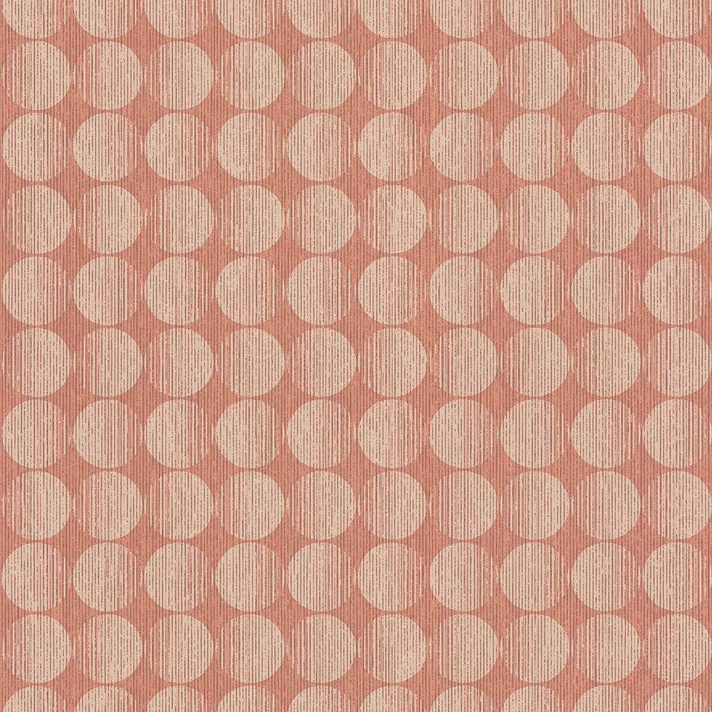 Strukturierte ziegelrote Tapete A53201, Vavex 2024