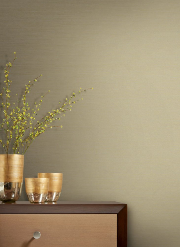 Braun-goldene, metallische Tapete, Stoffimitat Y6200906, Dazzling Dimensions 2, York