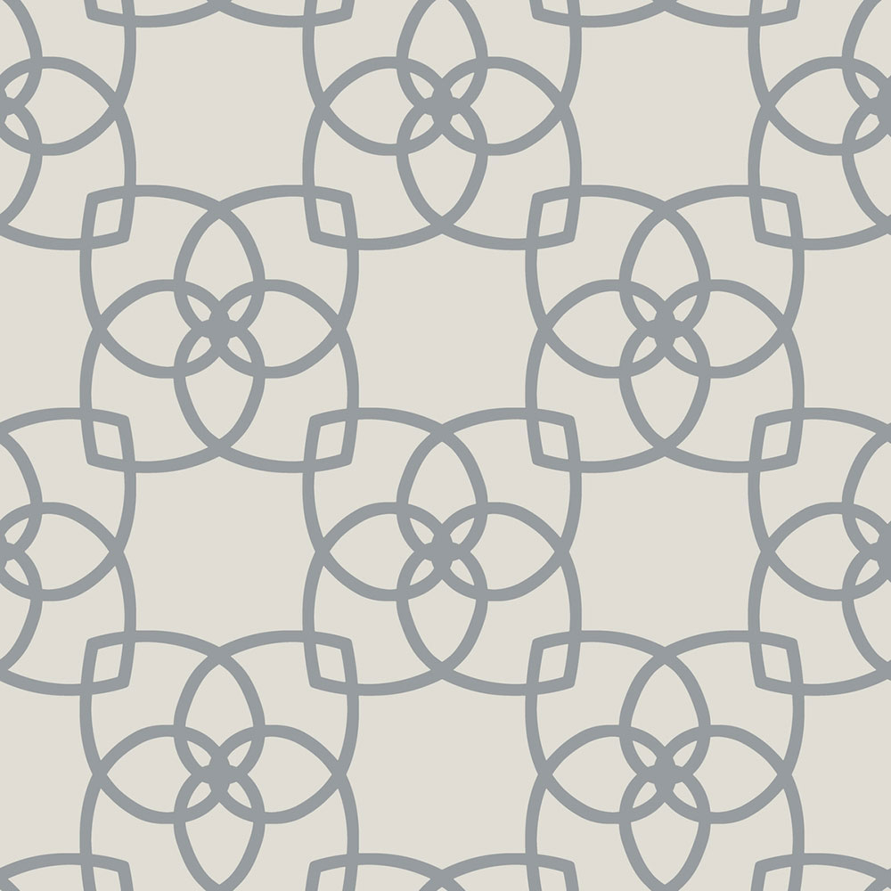 Graue Tapete mit silbernen Ornamenten Y6200205, Dazzling Dimensions 2, York