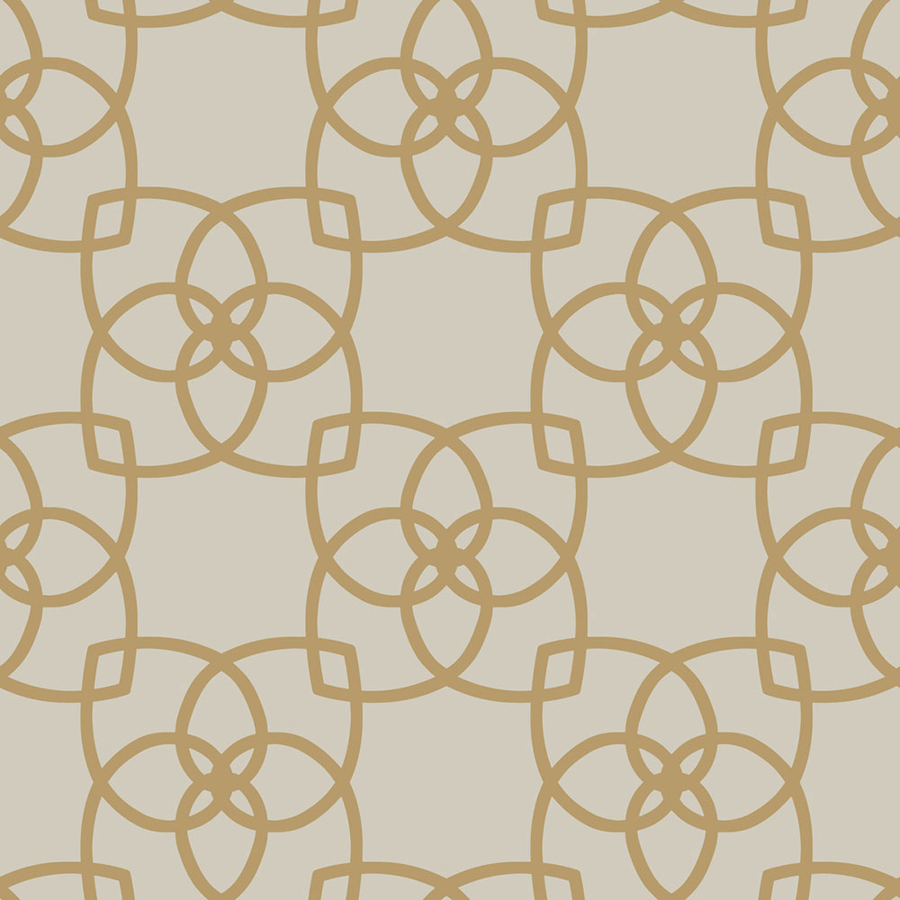 Graubeige Luxustapete mit goldenen Ornamenten Y6200202, Dazzling Dimensions 2, York