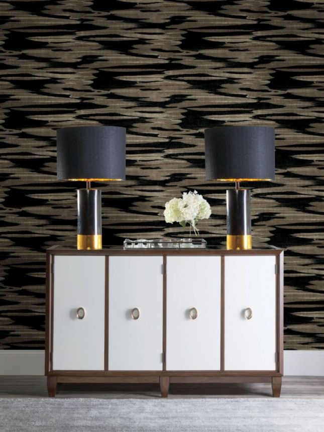 Braun-goldene Tapete, Wolken DD3825, Dazzling Dimensions 2, York