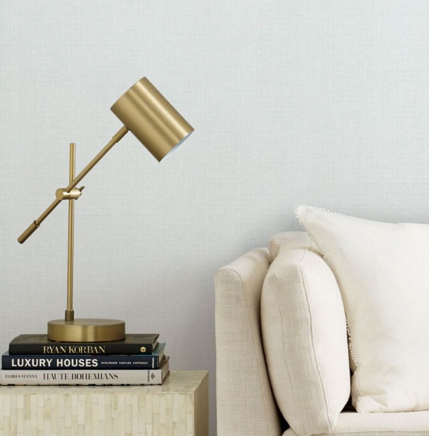 Luxus weiße Tapete, Stoffimitat DD3771, Dazzling Dimensions 2, York