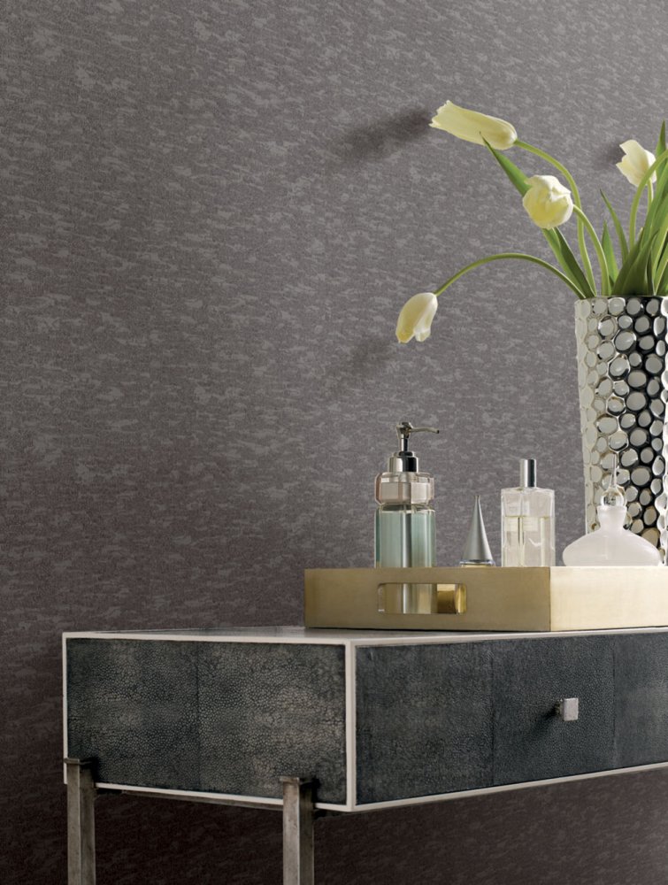 Metallisch glänzende Tapete in Zypressenrindenoptik, DD3751, Dazzling Dimensions 2, York