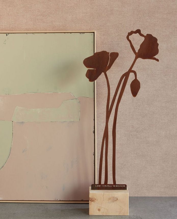 Luxustapete mit feiner Struktur 313559 Canvas Eijffinger