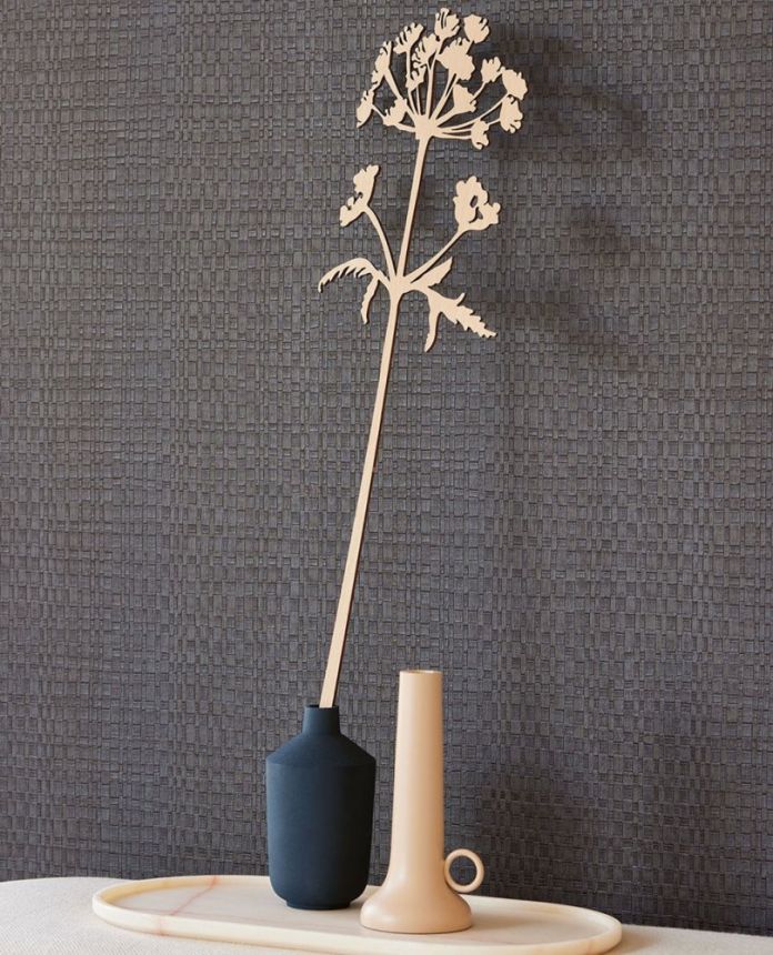 Luxustapete mit geometrischer Struktur 313530 Canvas Eijffinger