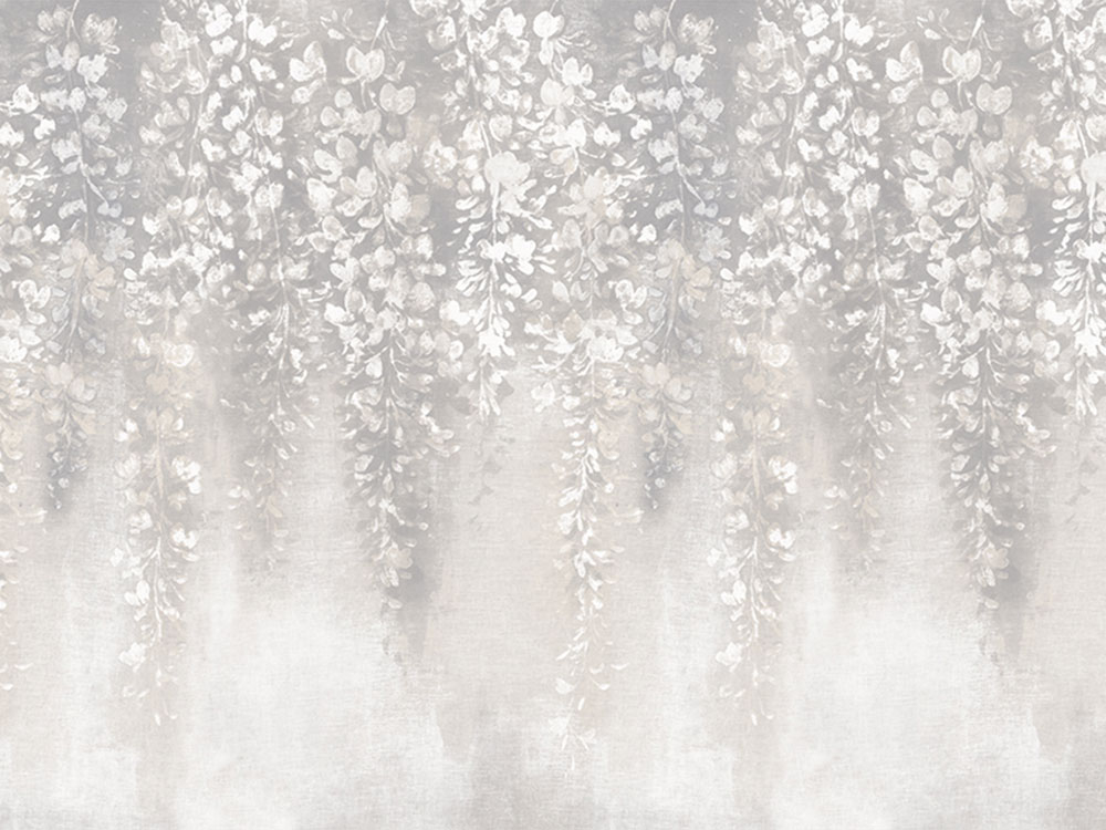 Fototapete, Blätter, Z66896, 5,10 X 3 m, Satin Flowers, Zambaiti Parati