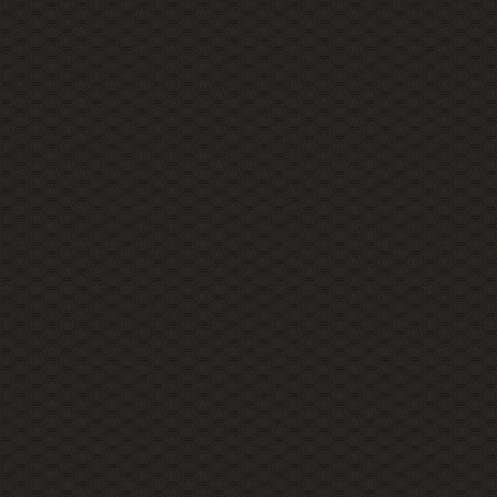 Schwarze Tapete mit geometrischen Mustern Z80062 Philipp Plein, Zambaiti Parati