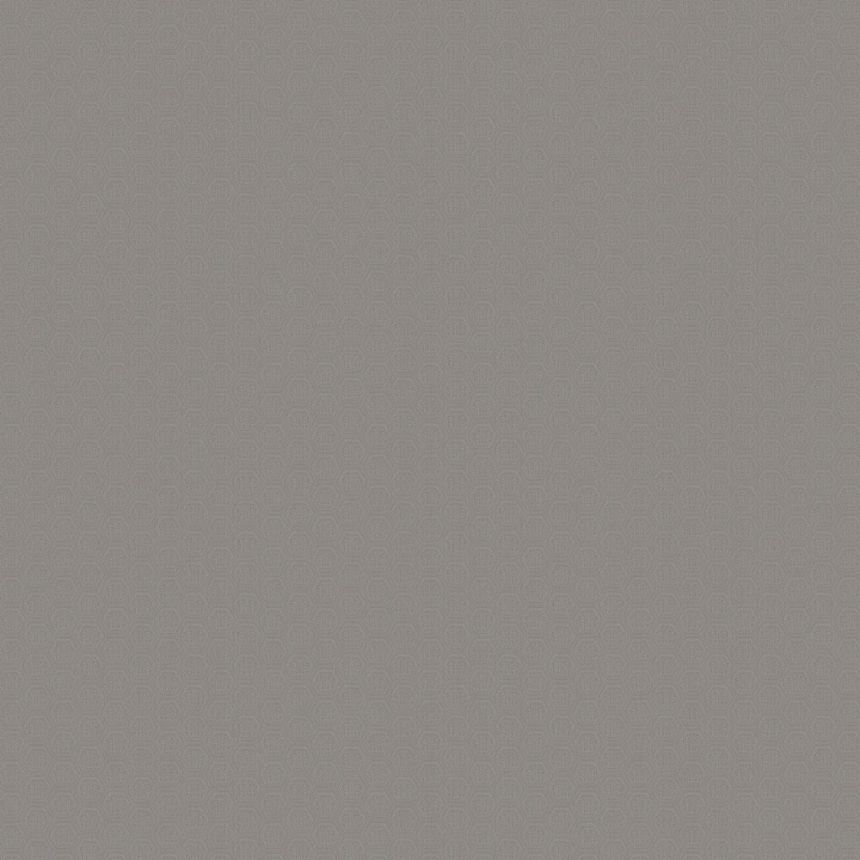 Graue Tapete mit geometrischen Mustern Z80060 Philipp Plein, Zambaiti Parati