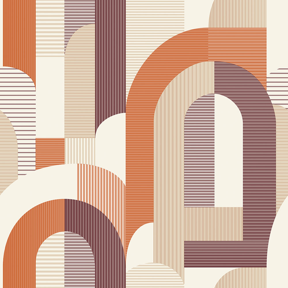 Grafische Tapete, Art Deco Stil MN3608, Maison, Grandeco