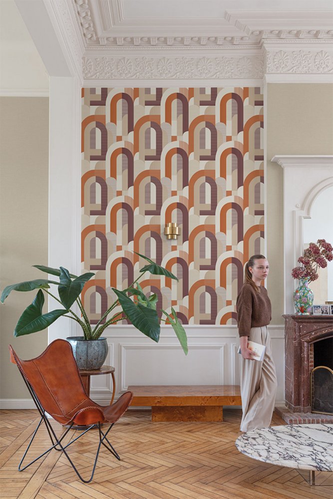 Grafische Tapete, Art Deco Stil MN3608, Maison, Grandeco