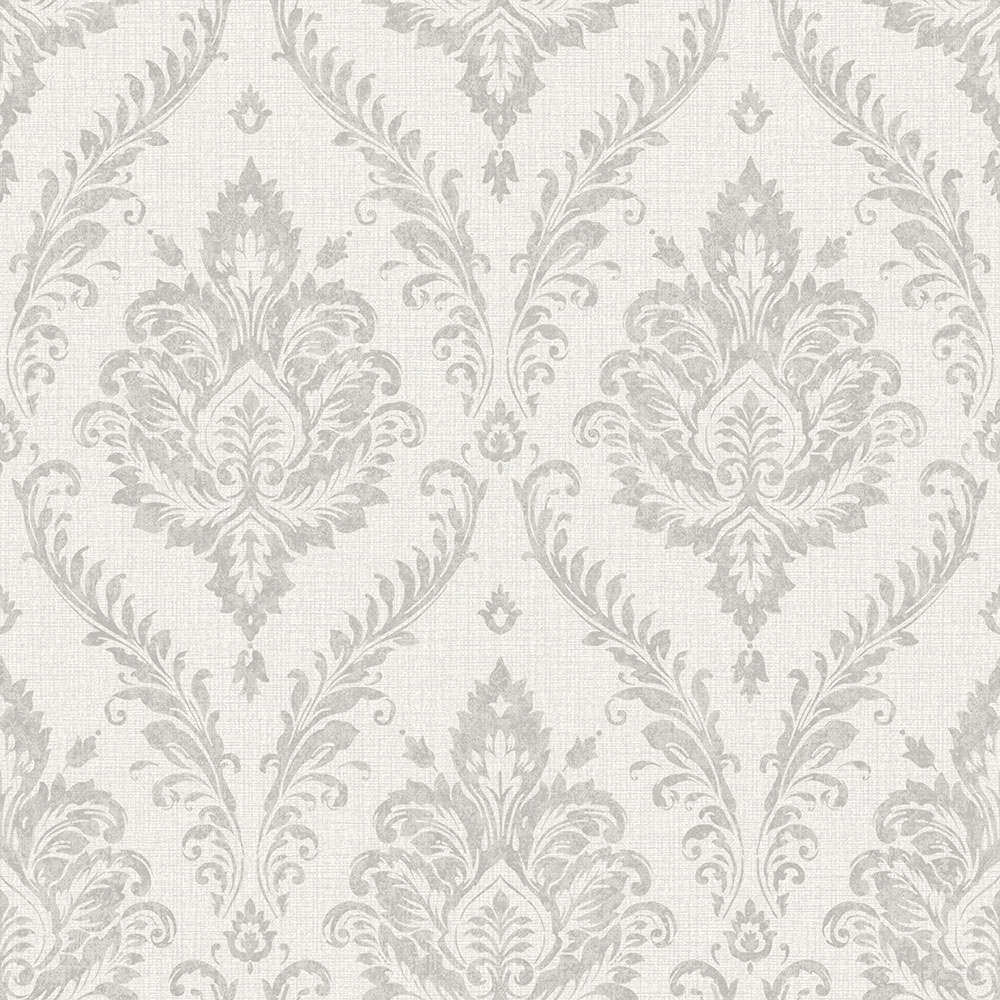 Graue Barocktapete MN3206, Maison, Grandeco