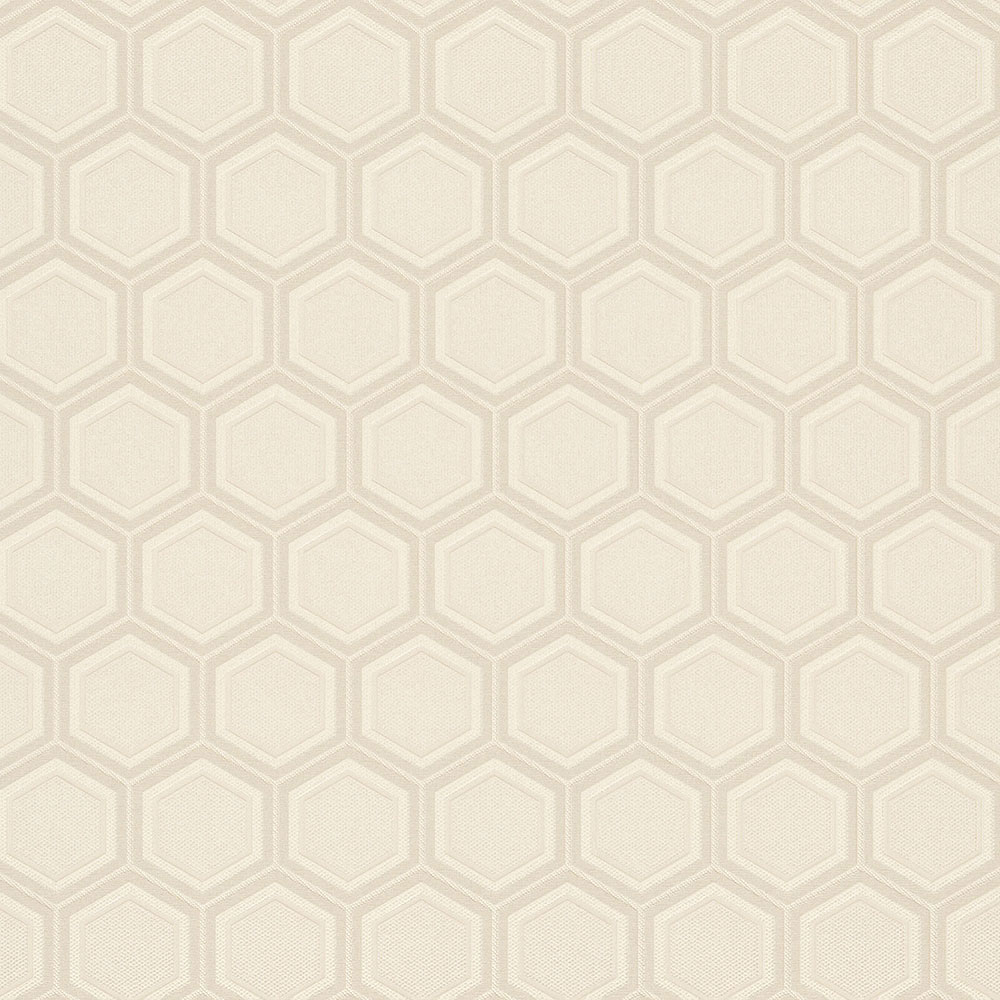 Beigefarbene Luxustapete mit geometrischen Mustern Z76030, Vision, Zambaiti Parati