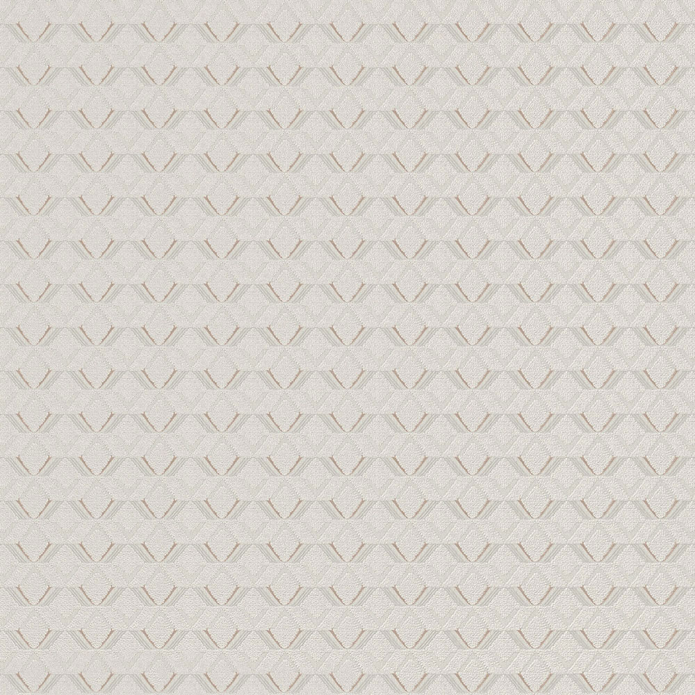Beigefarbene Luxustapete mit geometrischen Mustern Z76011, Vision, Zambaiti Parati