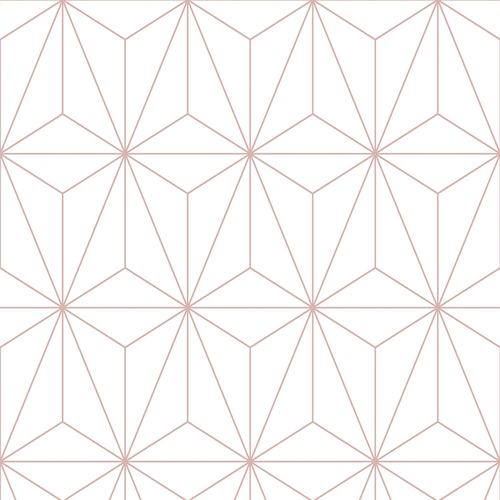 Weiße Tapete mit geometrischen Mustern 104737, Formation, Graham & Brown