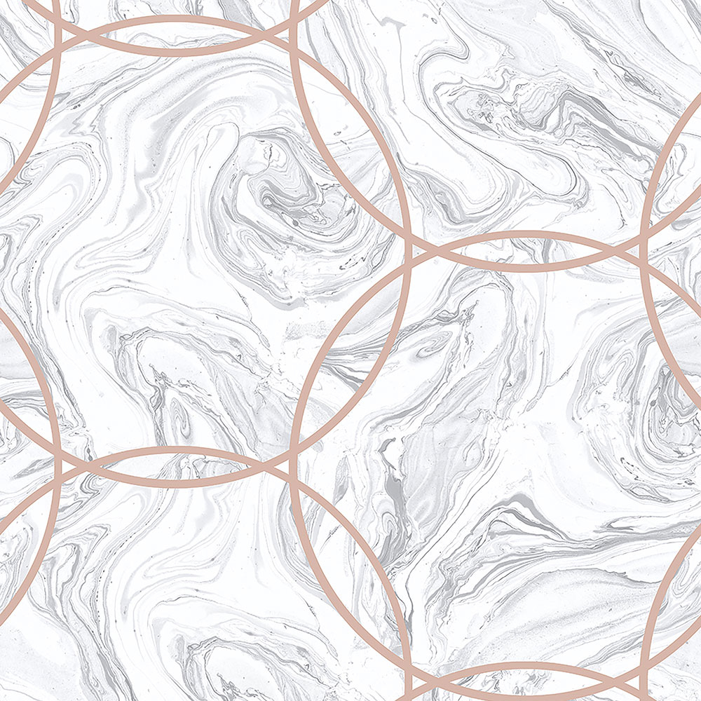 Geometrische Tapete, grauer Marmor 105754, Formation, Graham & Brown
