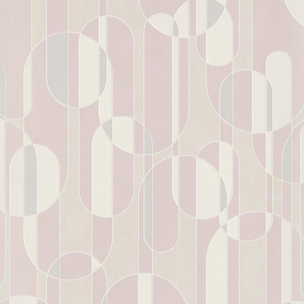 VÝPRODEJ Vliesová tapeta s retro vzorem 220222, Milano, BN Walls