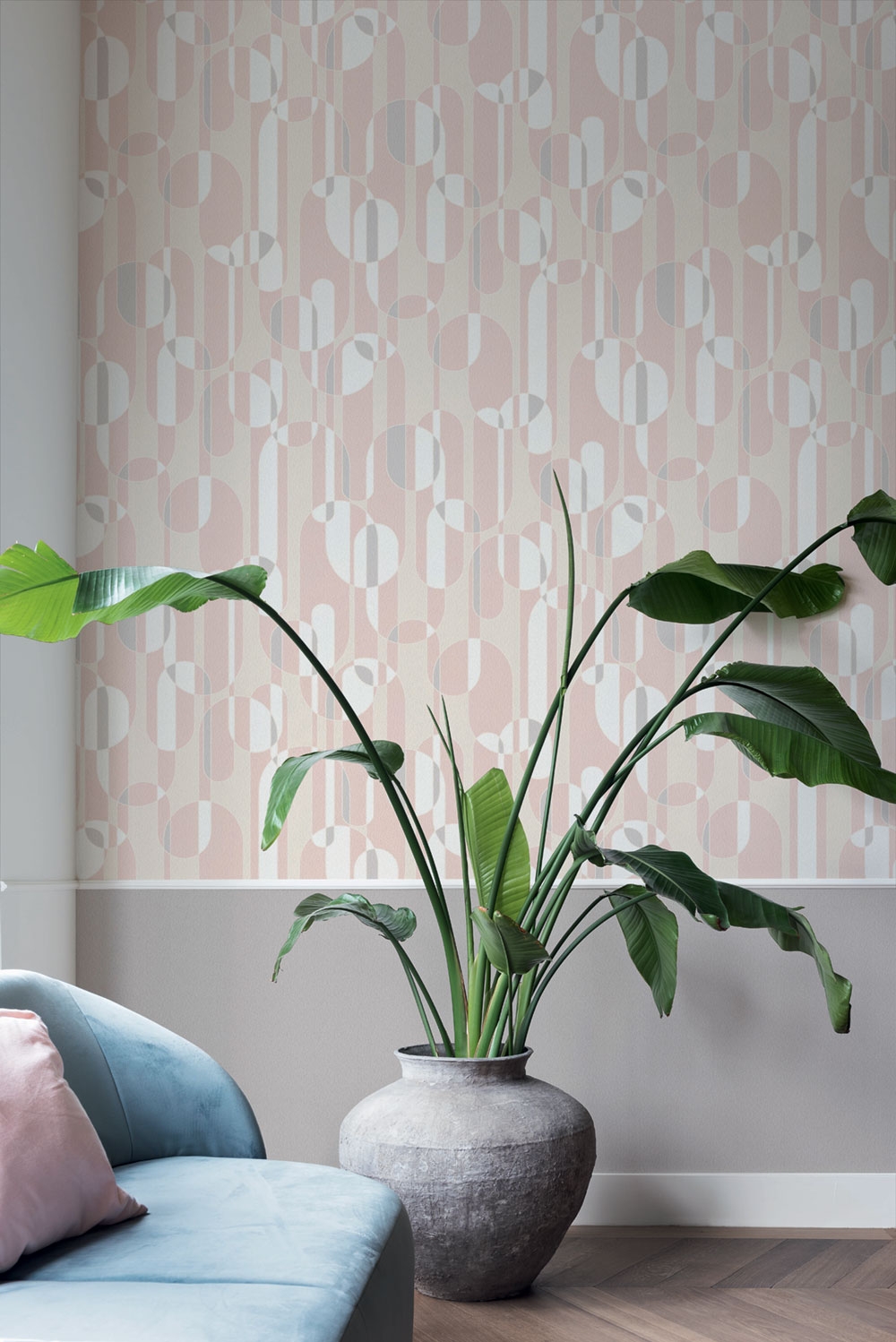 VÝPRODEJ Vliesová tapeta s retro vzorem 220222, Milano, BN Walls