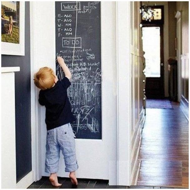 Samolepicí fólie tabulová Gekkofix 11395, schwarze Tafel, Breite 67,5cm