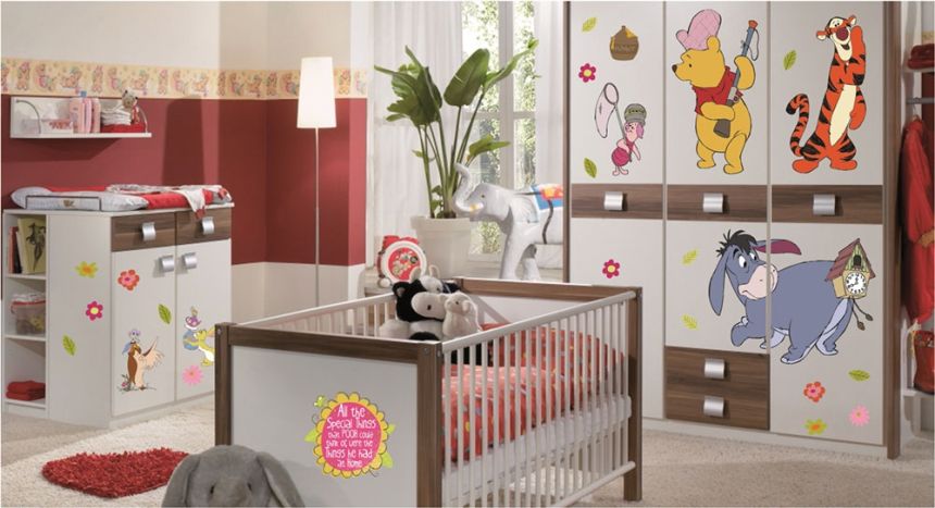 Wandtattoo für Kinder DK 881, Disney, Winnie Puuh, AG Design